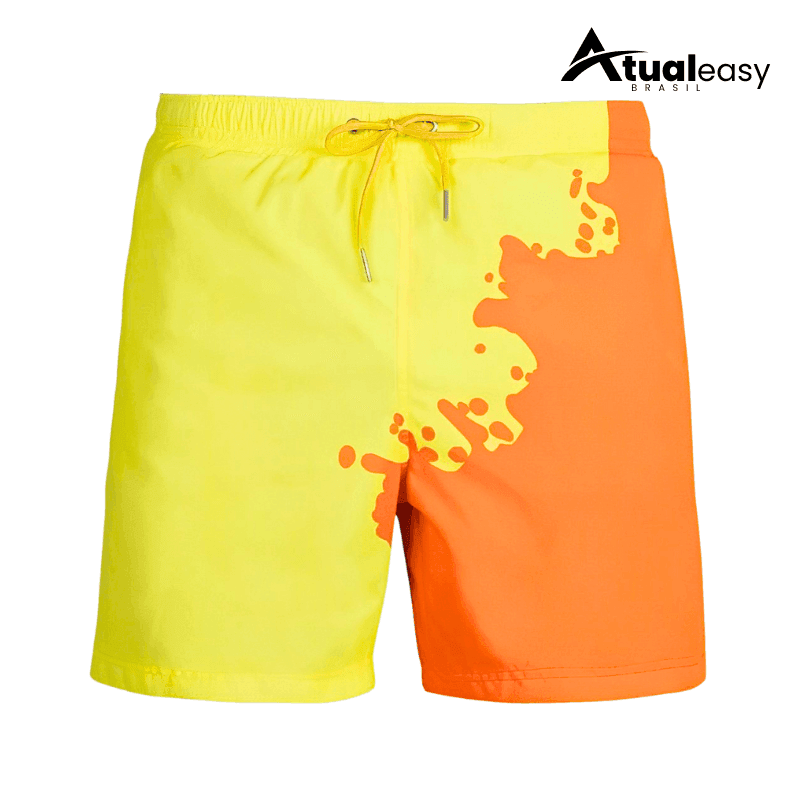 Sea Color™ Calção Muda Cor Praia e Piscina Presente de Verão Lançamento - Atualeasy Brasil