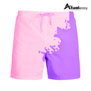 Sea Color™ Calção Muda Cor Praia e Piscina Presente de Verão Lançamento - Atualeasy Brasil