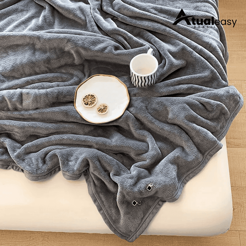 Night Comfort™ Edredom Impermeável Super Confortável Flannel Premium - Atualeasy Brasil