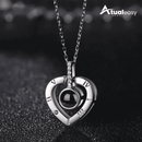 Amore Mio™ - Colar Eu Te Amo 100 Idiomas Presente Romântico