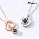 Amore Mio™ - Colar Eu Te Amo 100 Idiomas Presente Romântico