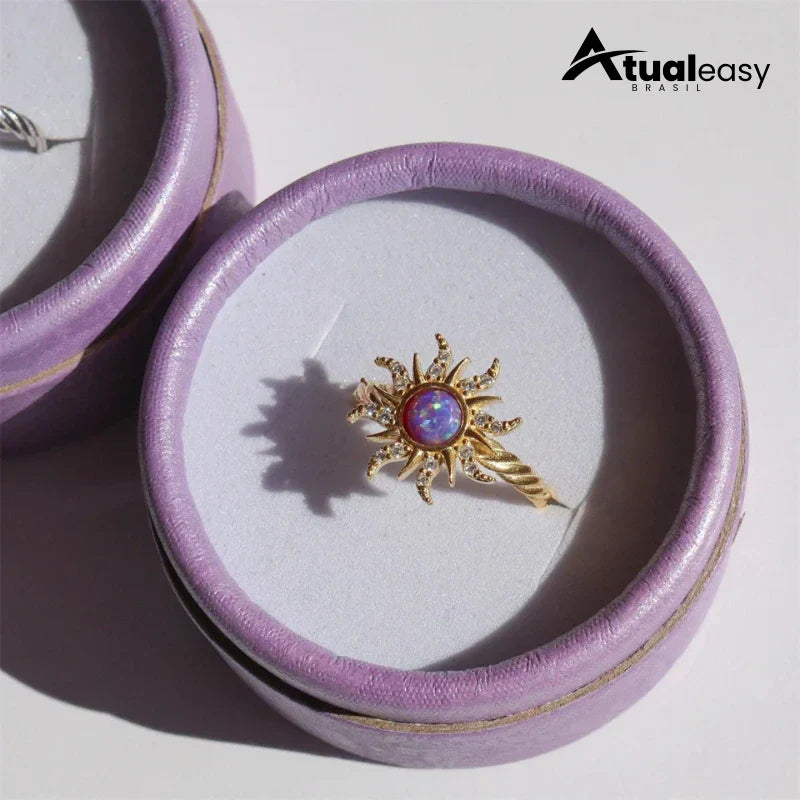 Colar Enrolados™ em Ouro Disney Rapunzel + BRINDES EXCLUSIVOS (Anel + Brincos)🎁