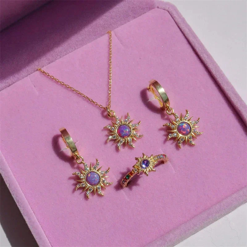Colar Enrolados™ em Ouro Disney Rapunzel + BRINDES EXCLUSIVOS (Anel + Brincos)
