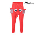 Elefantto™ Calça Moletom Unissex Elefante Inverno