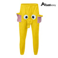 Elefantto™ Calça Moletom Unissex Elefante Inverno