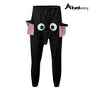 Elefantto™ Calça Moletom Unissex Elefante Inverno