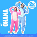 Kit Ohana - Pijama Stitch & Angel (2 Unidades)