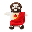 Meu Jesus Pelúcia Acalmante com Luz LED e Movimento de Respiração