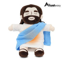 Meu Jesus™ Pelúcia Acalmante com Luz LED e Movimento de Respiração