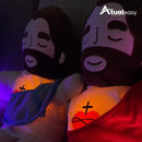 Meu Jesus™ Pelúcia Acalmante com Luz LED e Movimento de Respiração