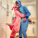 Stitch Love™ Pijama Stitch & Angel Super Confortável Versão Premium Limitada