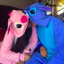 Stitch Love™ Pijama Stitch & Angel Super Confortável Versão Premium Limitada