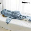 Tuba Love Pijama Tubarão Super Confortável Versão Premium Azul Limitada