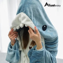 Tuba Love Pijama Tubarão Super Confortável Versão Premium Azul Limitada