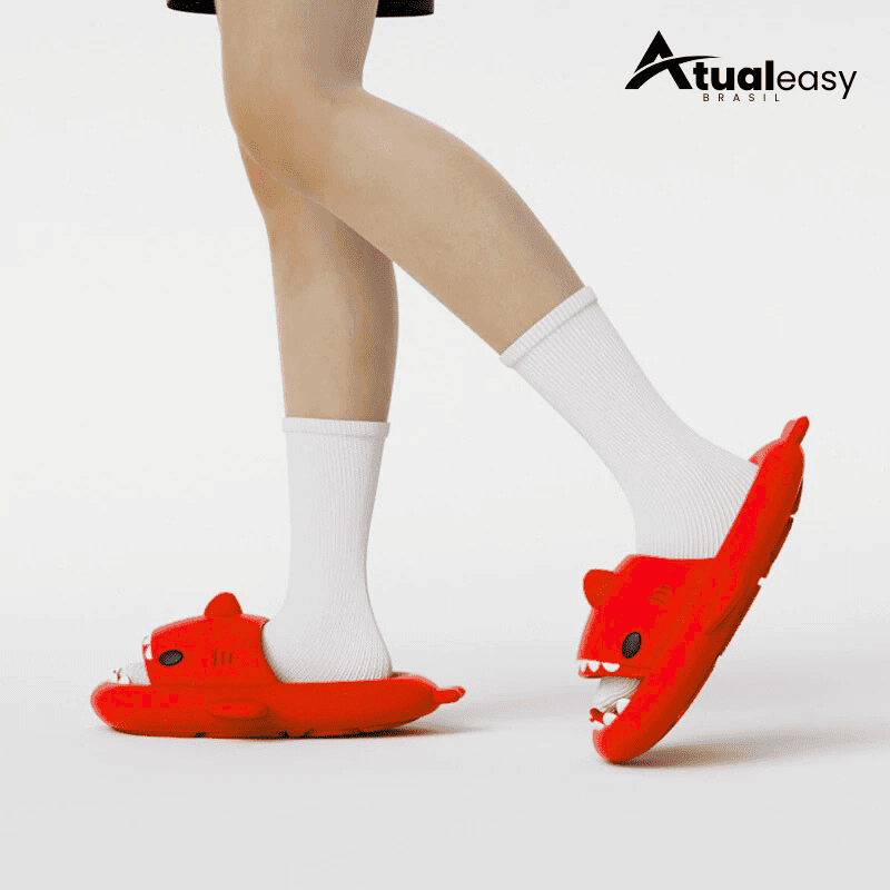 Tuba Crocs™ Sandália Antiderrapante Macia e Confortável de Tubarão Unissex